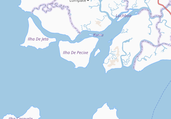 Karte Stadtplan Bieu