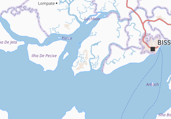 Karte Stadtplan Dorce