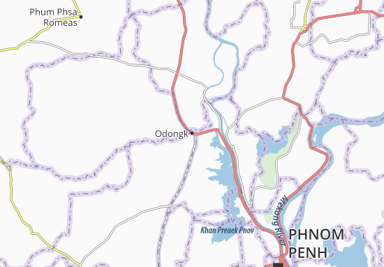 Odongk Map