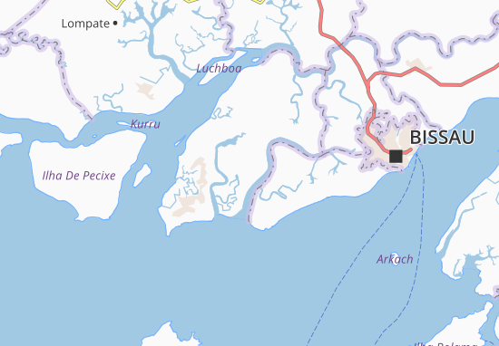 Mapa Ponta Compito