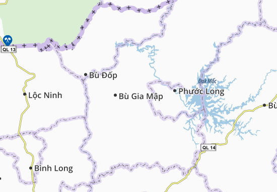 Karte Stadtplan Bình Sơn