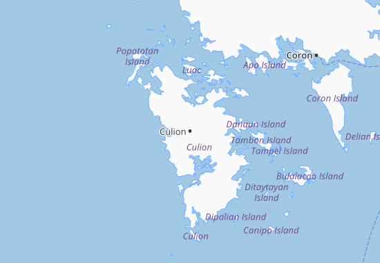 Culion Map