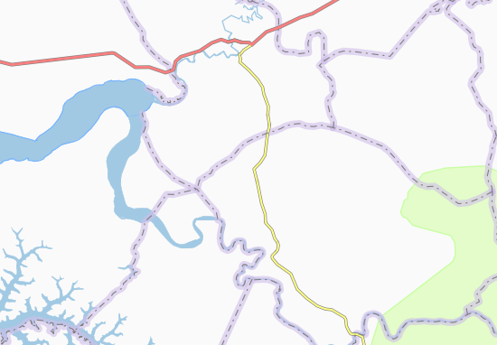 Karte Stadtplan Sangue Demba Danejo