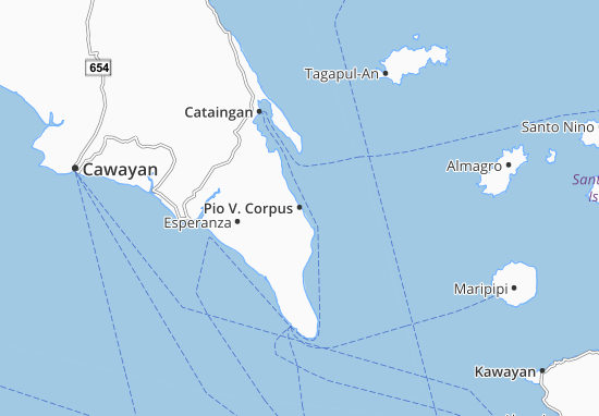 Pio V. Corpus Map