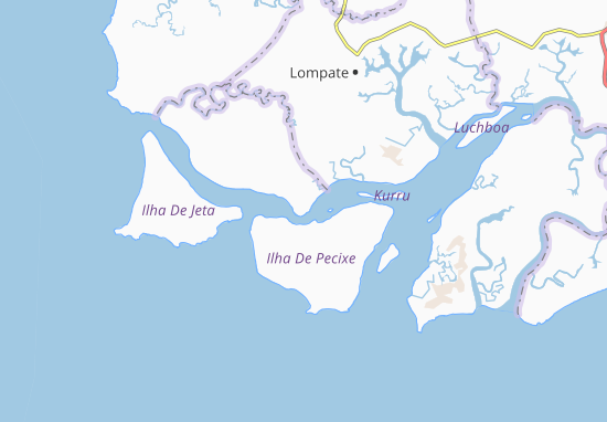 Karte Stadtplan Ponta de Pedra