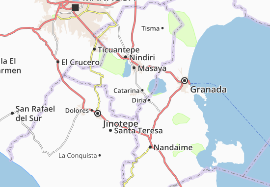 Karte Stadtplan Niquinohomo