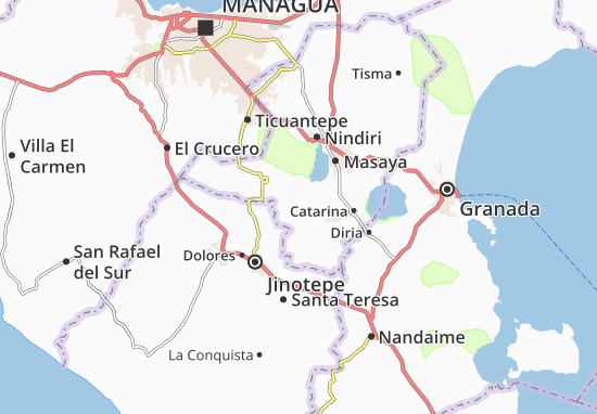 Masatepe Map
