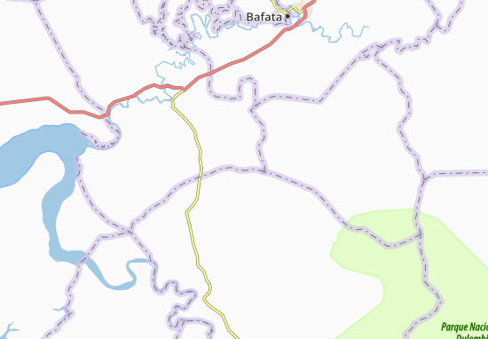 Kaart Plattegrond Demba Induro