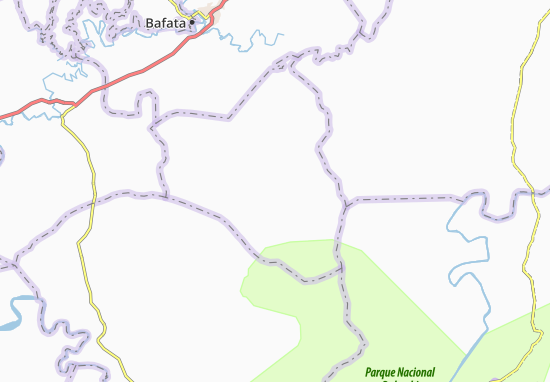 Karte Stadtplan Cansamba