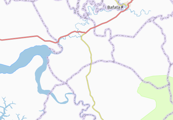 Karte Stadtplan Sincha Maunde