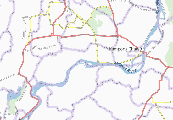 Karte Stadtplan Khum Angkor Ban