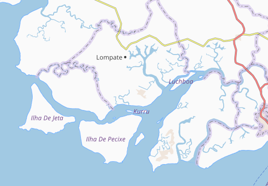 Kaart Plattegrond Pecuatar