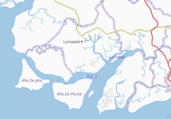 Kaart Plattegrond Quebeca