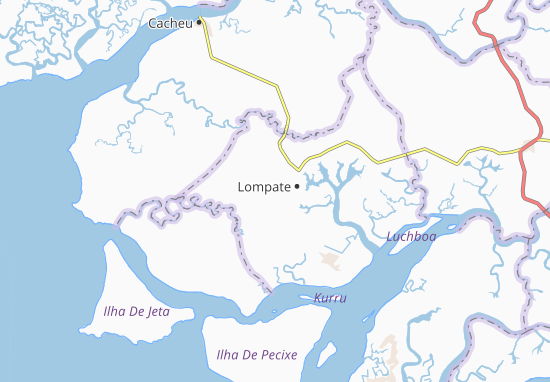 Kaart Plattegrond Cabienque