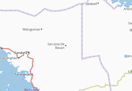 Mapa San Jose De Bauan