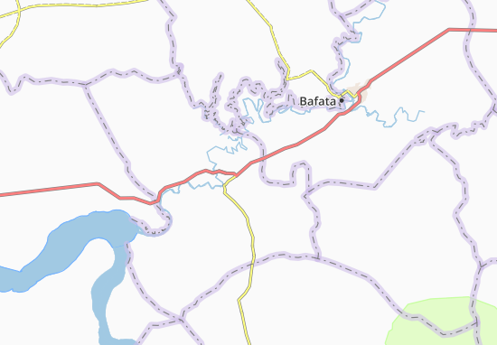 Karte Stadtplan Bantaja Cuta
