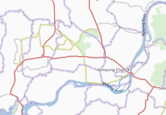 Karte Stadtplan Prey Totoeng