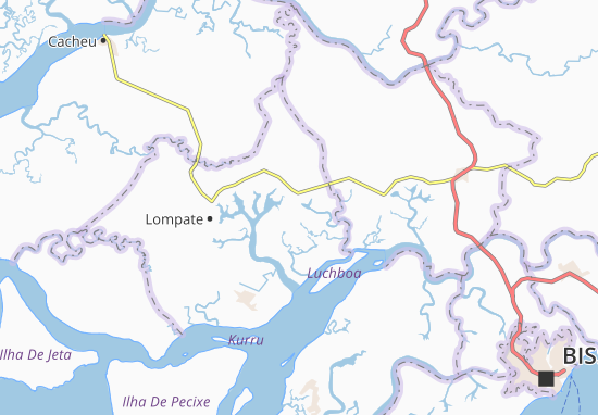 Mapa Dimpel