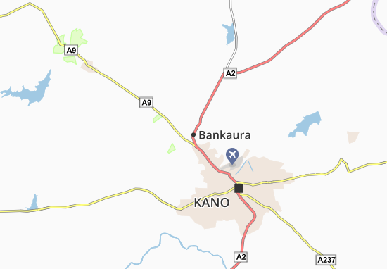 Mapa Bankaura