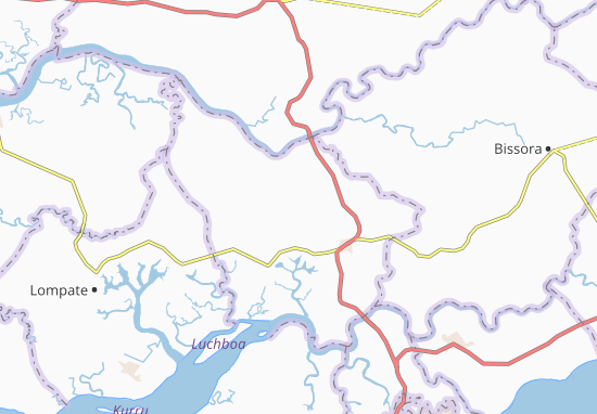 Karte Stadtplan Braque