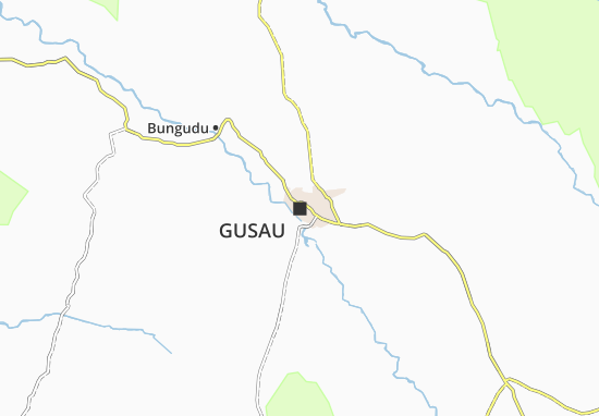 Kaart Plattegrond Gusau