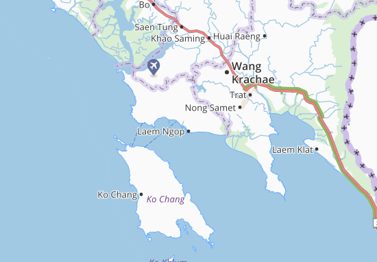 Karte Stadtplan Laem Ngop