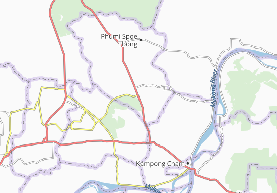Phumi Bos Khnor Map