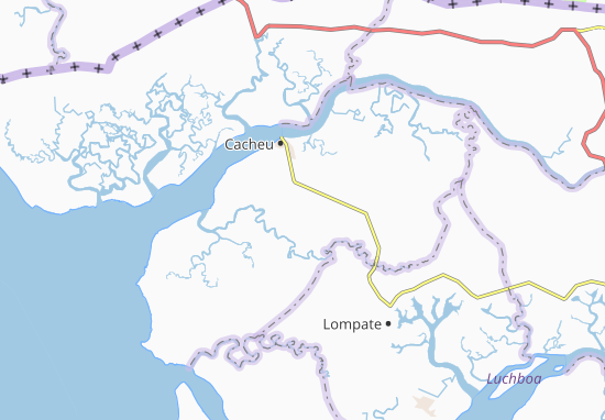 Mapa Bajala