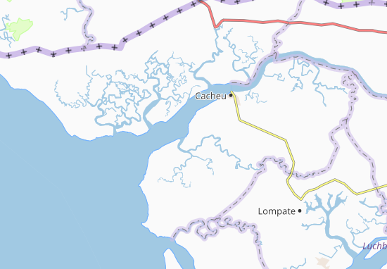 Karte Stadtplan Baniu Omua