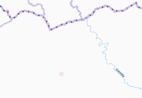 Mapa Dianboukoue