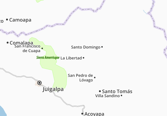 La Libertad Map