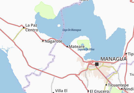 Karte Stadtplan Mateare
