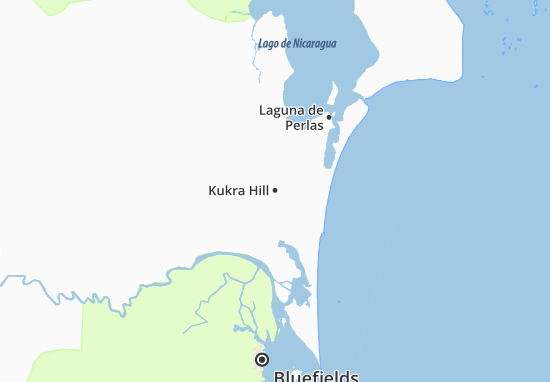 Karte Stadtplan Kukra Hill