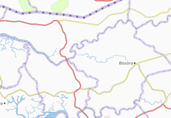 Karte Stadtplan Bissum