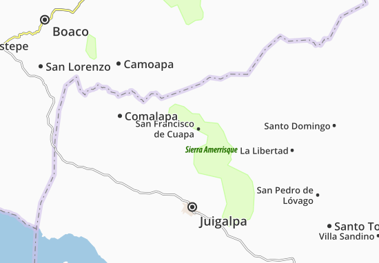 San Francisco de Cuapa Map