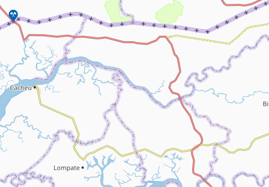 Utebado Map