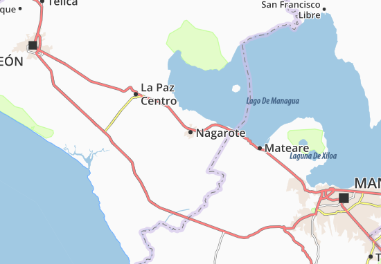 Mapa Nagarote