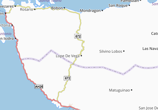 Lope De Vega Map