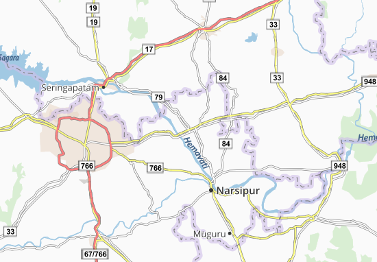 Bannur Map
