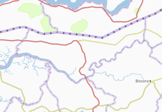 Karte Stadtplan Cufongul