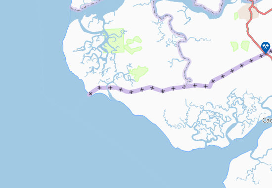 Mapa Caroai