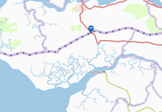 Karte Stadtplan Banhima