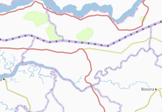 Mapa Sibana