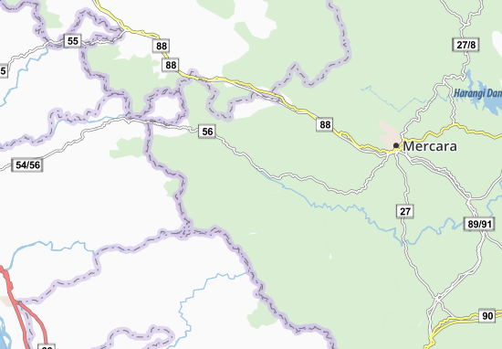 Karte Stadtplan Bhagamandala