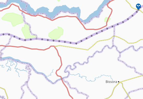 Karte Stadtplan Canjinha