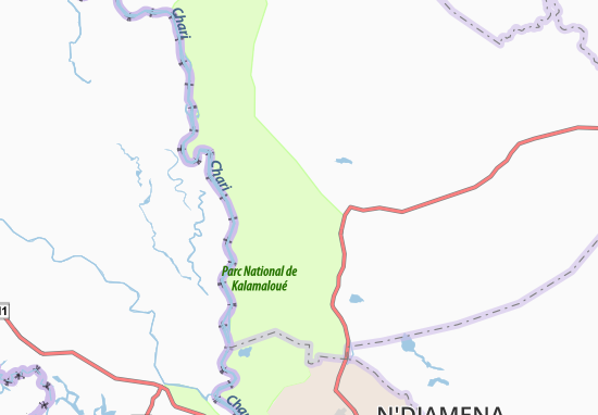 Karte Stadtplan Mahana