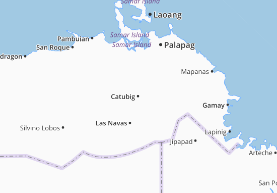 Catubig Map