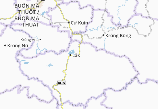 Mapa Bông Krang