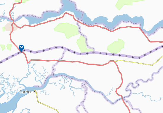 Karte Stadtplan Brengolau