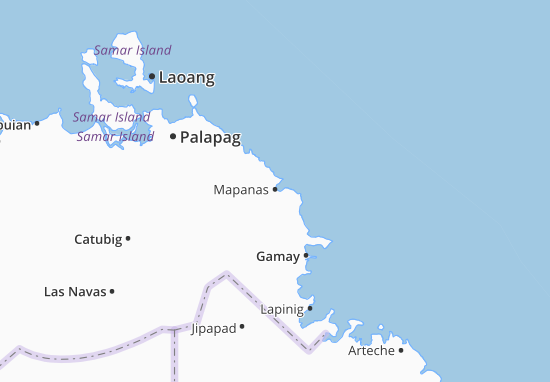 Kaart Plattegrond Mapanas